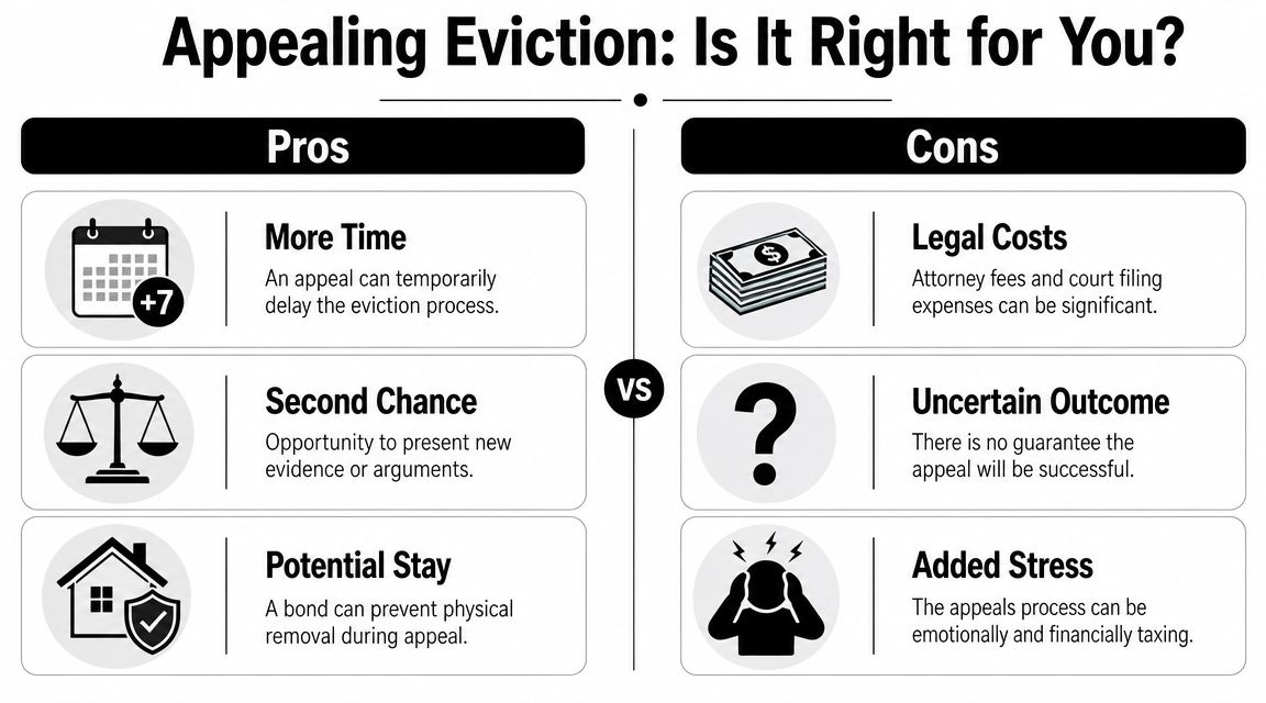 Your First Big Decision Appealing the Eviction Judgment